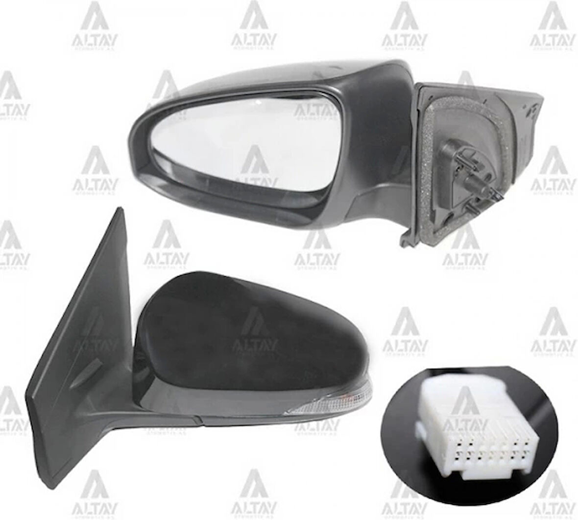 Dış Dikiz Aynası Auris 2013-2016 Elektrikli Isıtmalı Sinyalli Sol (Oem No:87940-02620) (Adet)