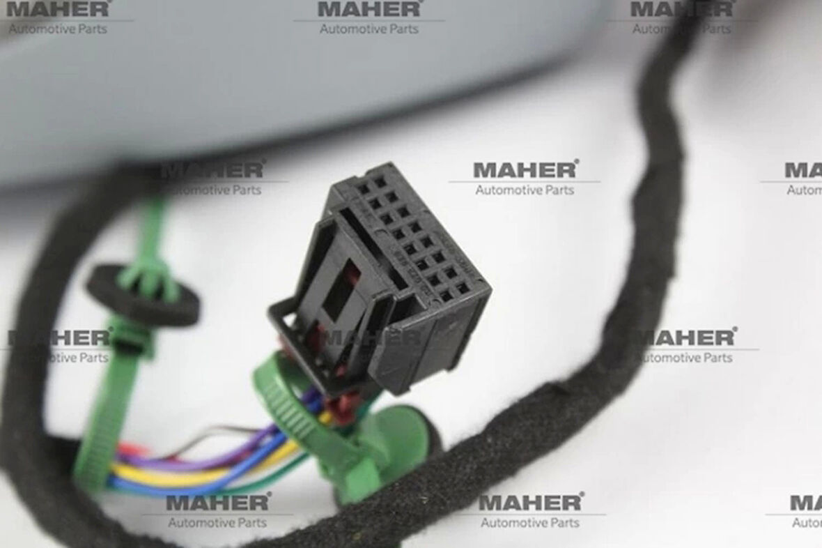 Dış Dikiz Aynası Jetta 2011-2015 Elektrikli, Isıtmalı, Astarlı, Katlanır, Yan-Alt Lambalı Sol (Oem No:5C7857507C) (Adet)