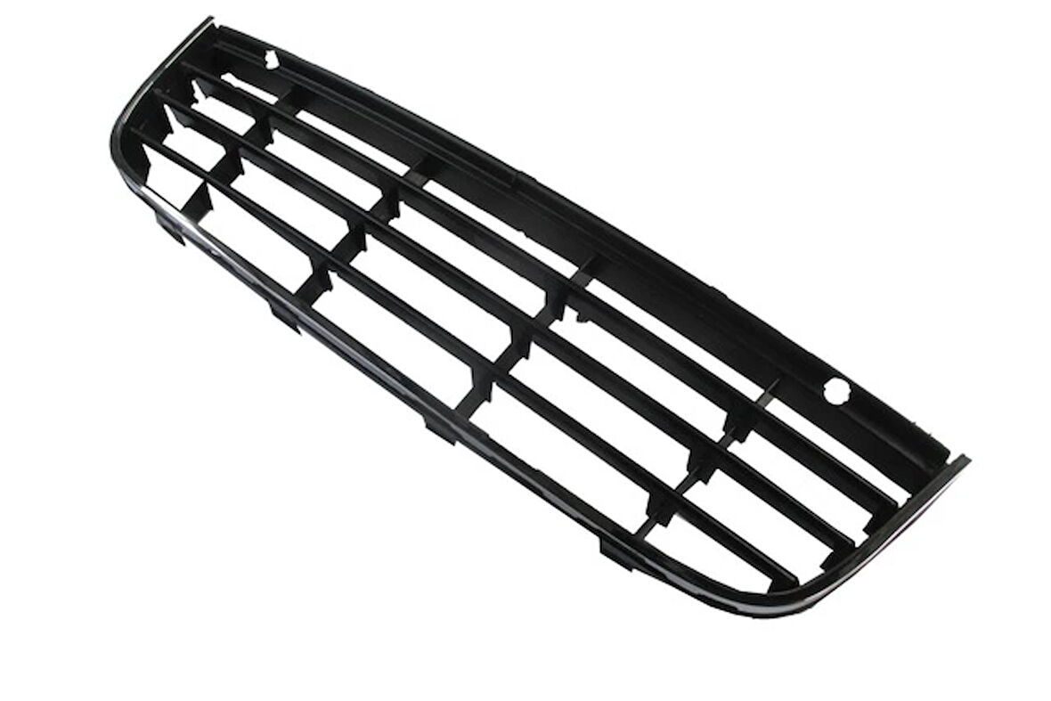 Volkswagen Jetta- 5- 06/10; Ön Tampon Panjuru Orta Siyah (Nikelaj Çerçeveli) (Oem No: 1K0853677C9B9)