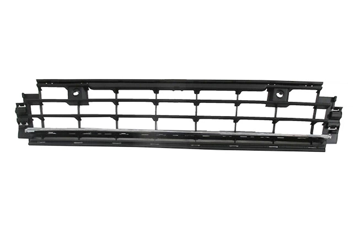 Volkswagen Golf- 8- 21/24; Ön Tampon Panjuru Siyah/Nikelaj Çıtalı (Sensör Delikli) (Tw) (Oem No: 5H0853677F2Zz)