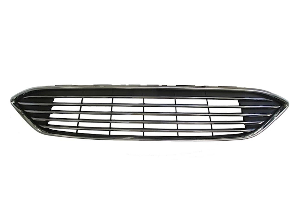 Ford Focus- Sd/Hb- 15/18; Ön Panjur Komple Çıtaları Nikelajlı (Tıtanıum) (Eurobody) (Oem No: F1Eb8200Cc)