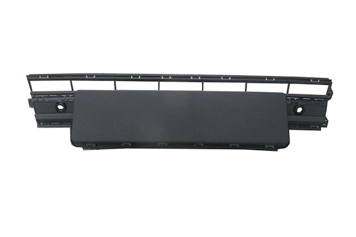 Volkswagen Transporter- T8- 19/24; Ön Tampon Alt Panjuru Orta (Plaka Plastiği) (Sensör Delikli) (Oem No: 7La853678A 9B9)