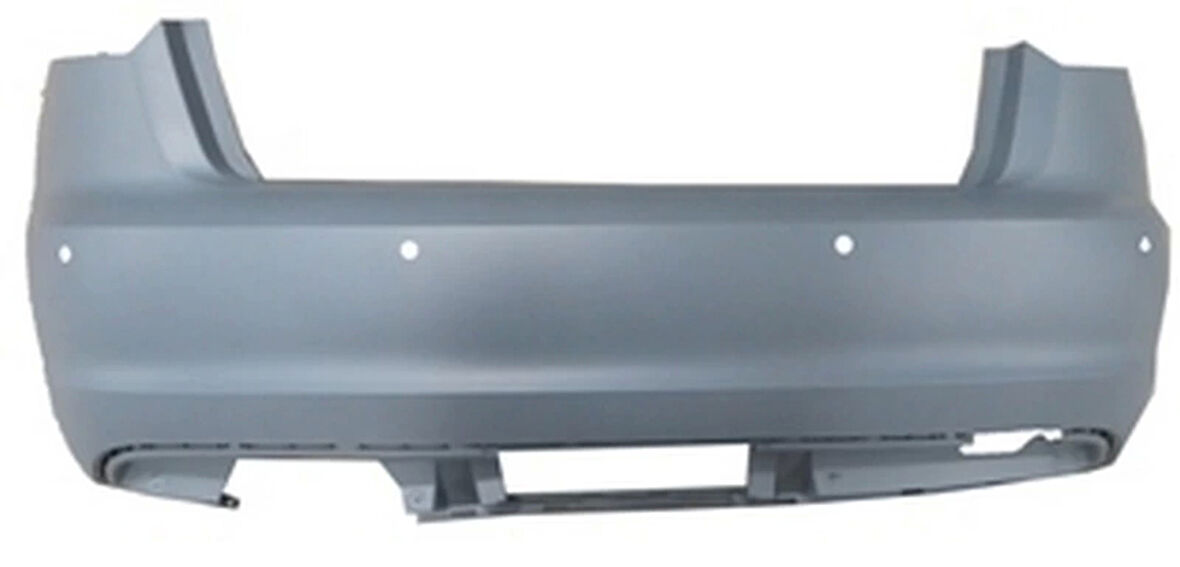 2009-2012 Audi A3 Arka Tampon Gri (Sensör Delikli (Tw) (Adet) (Oem No:8P4807303Hgru)