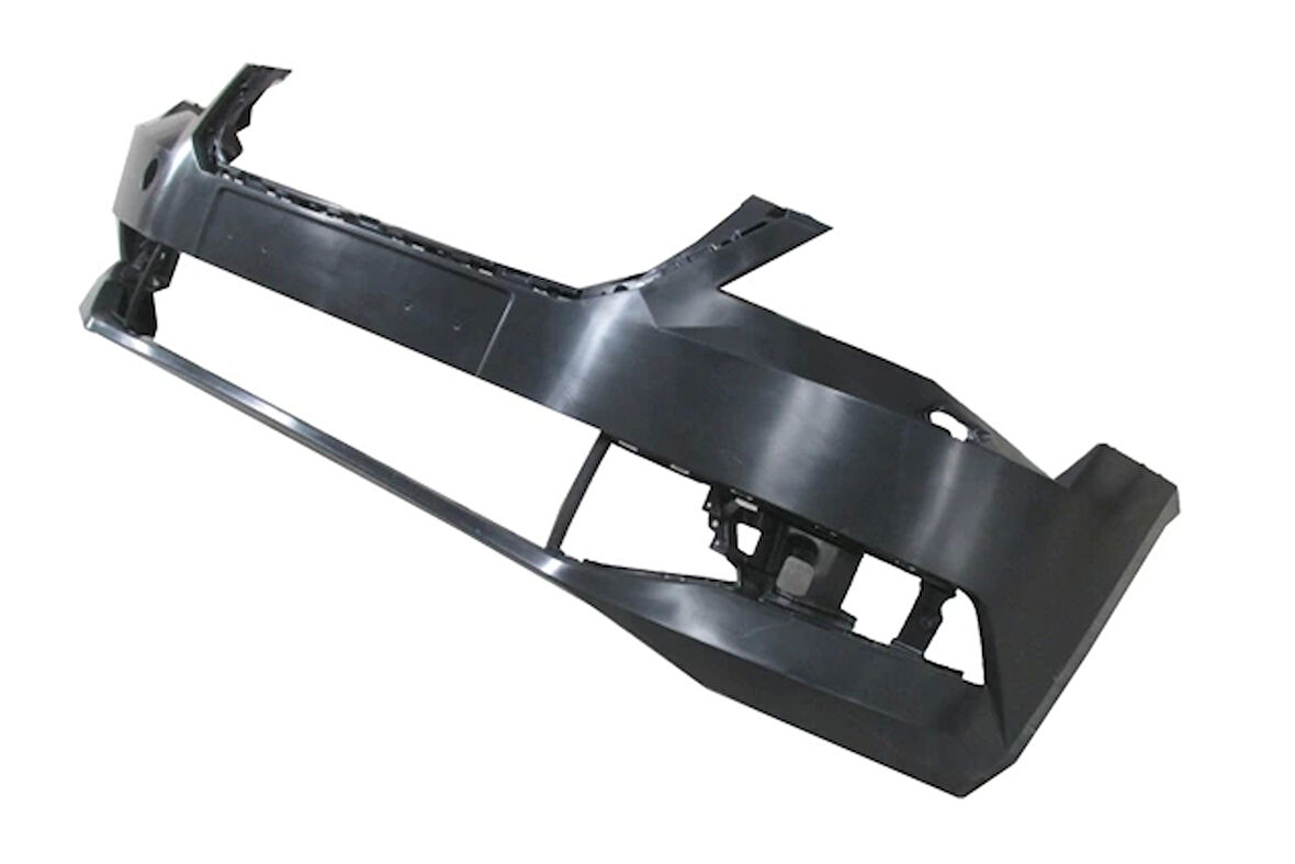 Skoda Superb- 15/18; Ön Tampon Siyah Far Yıkama Delikli (Tyg) (Oem No: 3V0807218B)