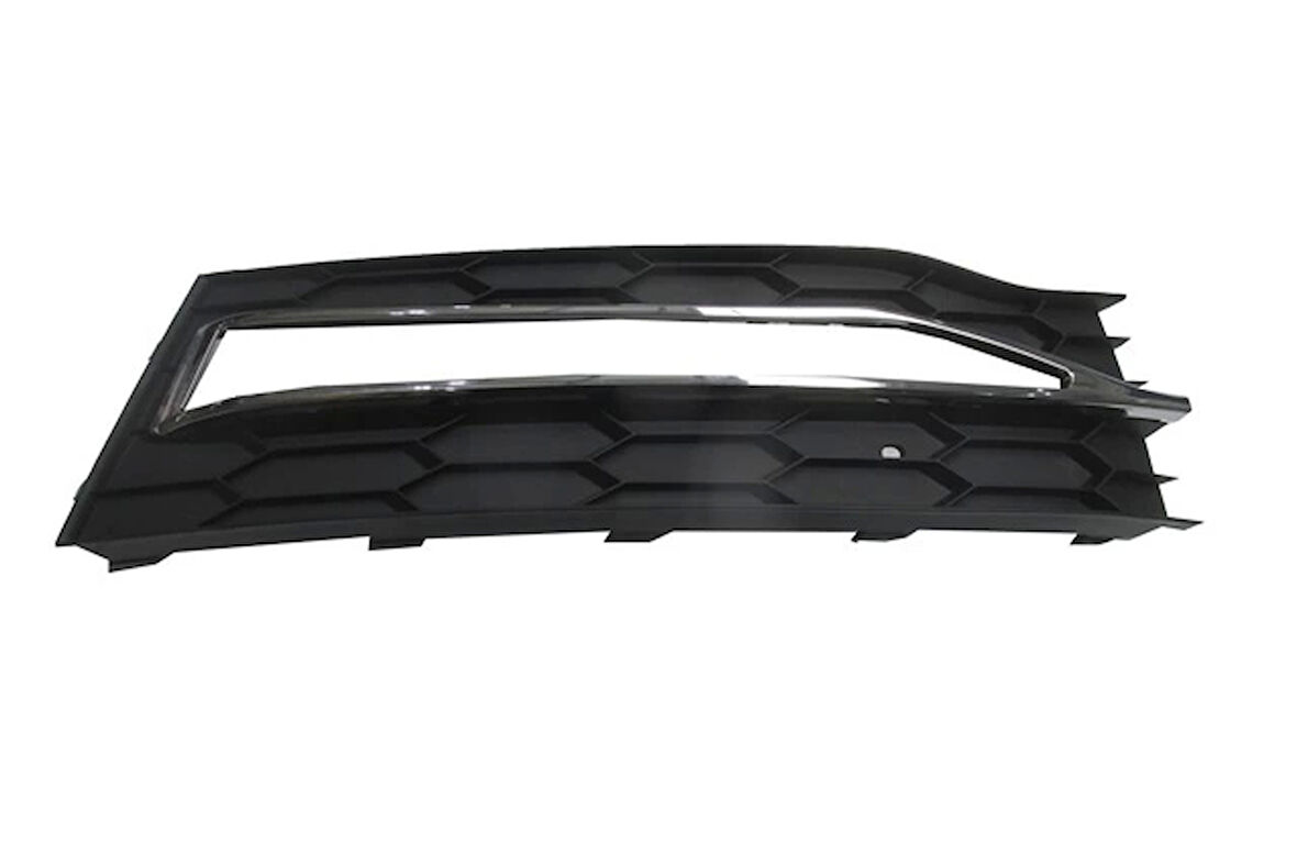 Skoda Superb- 19/24; Sis Lamba Kapağı Sağ Sis Delikli/Nikelaj Çıtalı (Oem No: 3V0853666B)