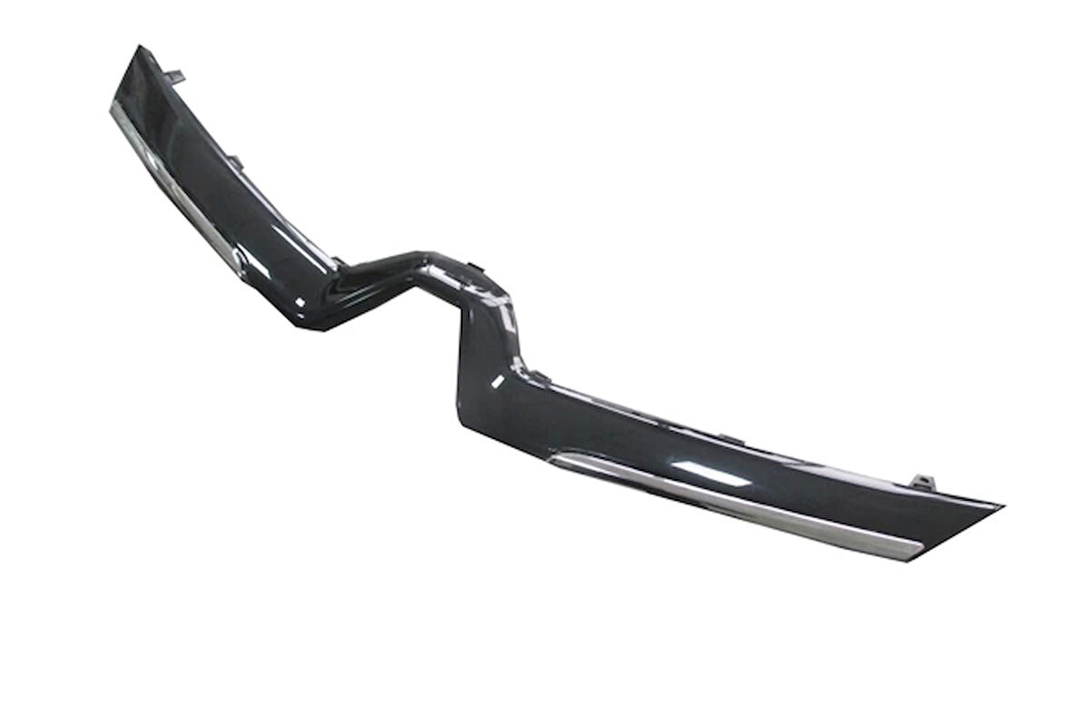 Renault Clıo- 4- Hb- 13/16; Ön Panjur Siyah (Nikelaj Çıtalı) (Oem No: 620787878R)