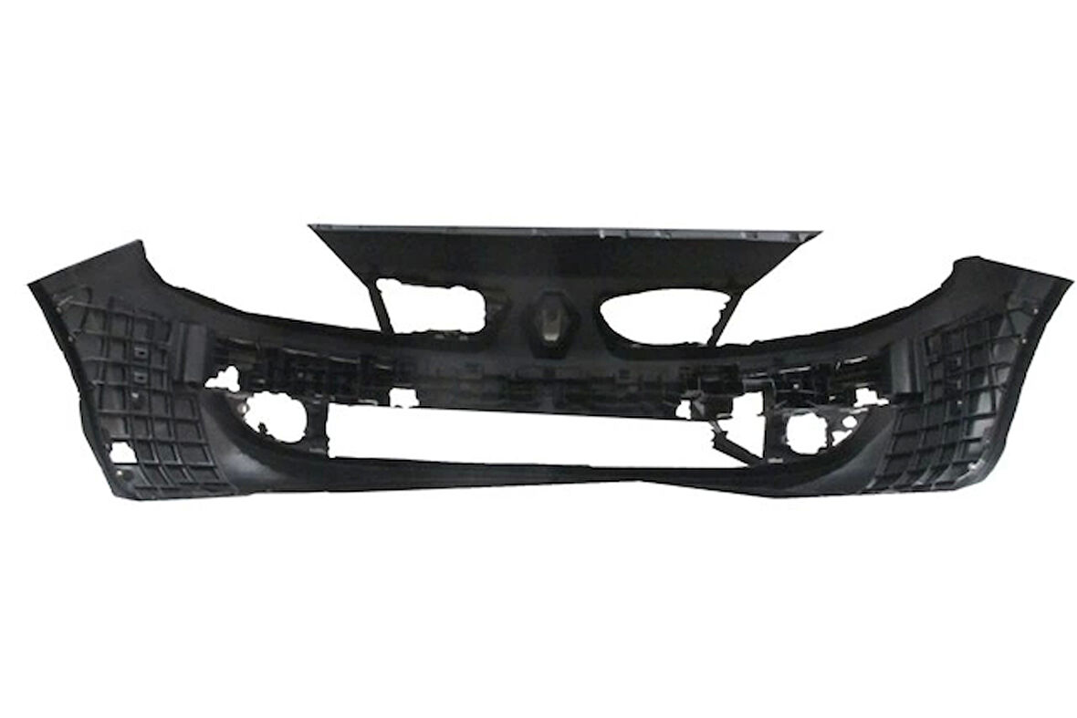 2007-2009 Renault Scenic Iı Ön Tampon Siyah (Sis Delikli/Bant Delikli)(Tyg) (Oem No:7701477299)