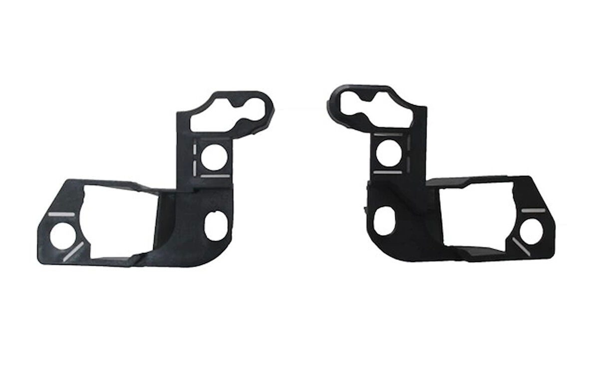 Renault Clıo- 5- Hb- 20/23; Ön Tampon Braketi (Far Ayar Sportu) Sağ/Sol Set (2 Parça) (Oem No: 625263867R)