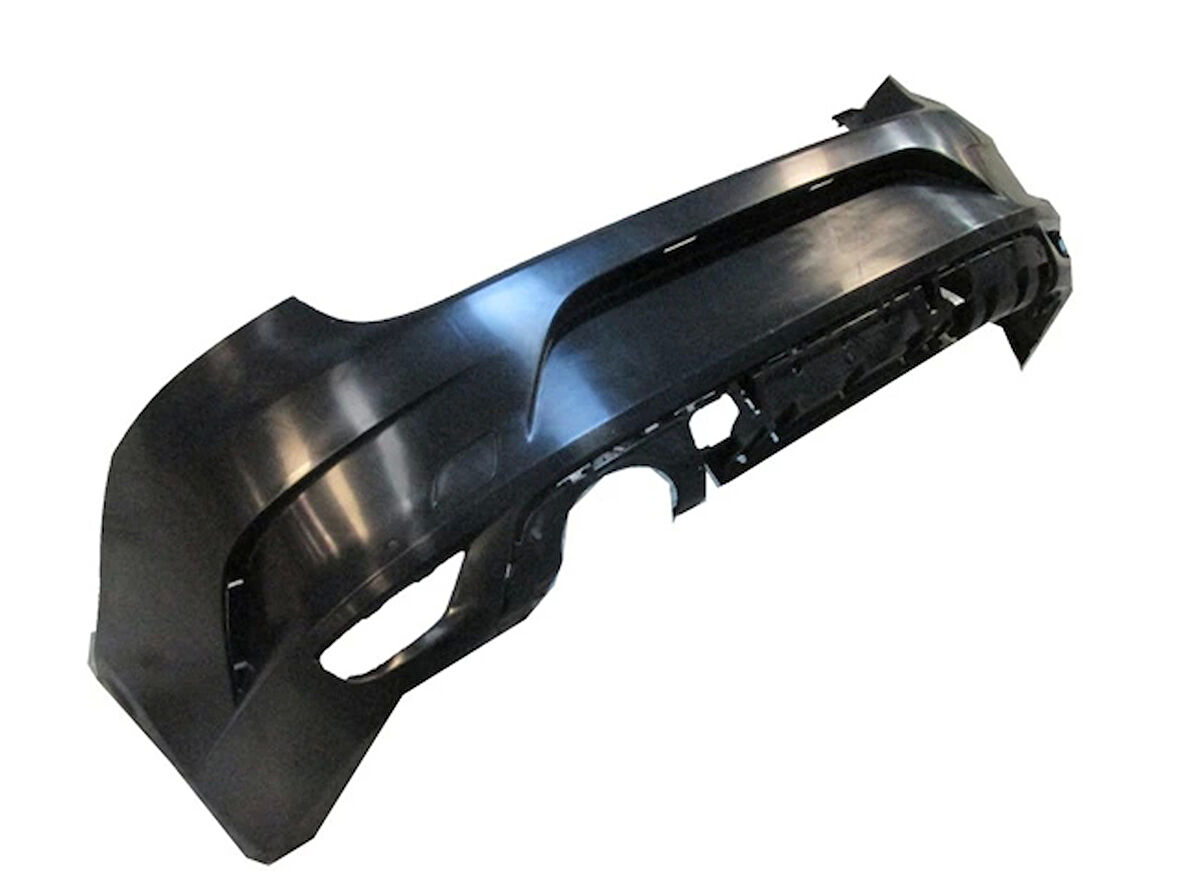 Renault Megane- 4- Sd- 21/24; Arka Tampon Siyah Sensör Deliksiz (Eurobump) (Oem No: 850228743R)