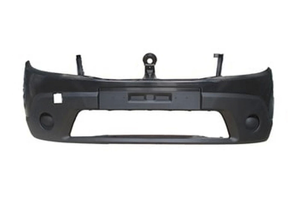 2009-2012 Dacıa Sandero Ön Tampon Siyah (Sis Deliksiz-Panjur Delikli Boyanır Tip)(Tw) (Adet) (Oem No:8200526596)