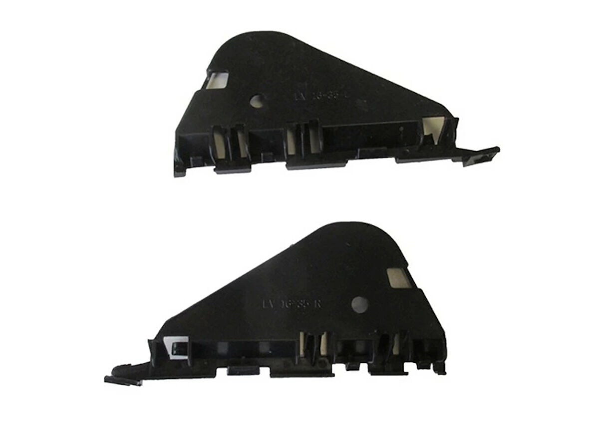2001-2005 Peugeot 307 Arka Tampon Bağlantı Braketi Sağ-Sol Set (2 Parça) (Oem No:7416.35)
