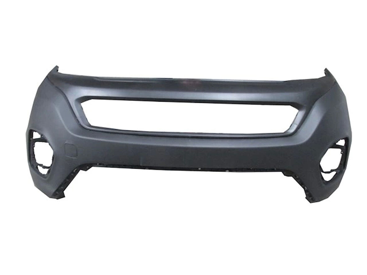 Fıat Fıorıno- 16/24; Ön Tampon Sis Delikli Siyah (Üst/Alt Komple) (Eurobump) (Oem No: 735643419)