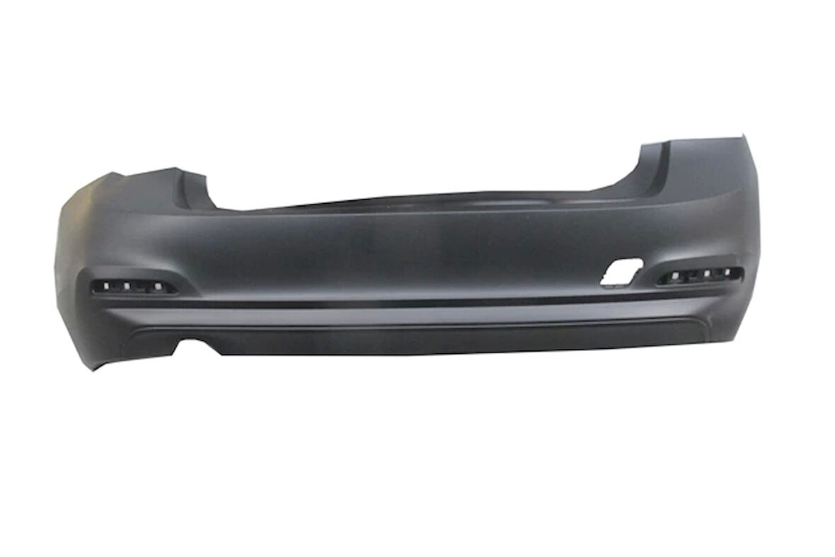 Bmw 3 Serı- F30- 15/18; Arka Tampon Koyu Gri (Sensör Deliksiz/Nikelaj Çıta Deliksiz)(Tyg) (Oem No: 51127384597)