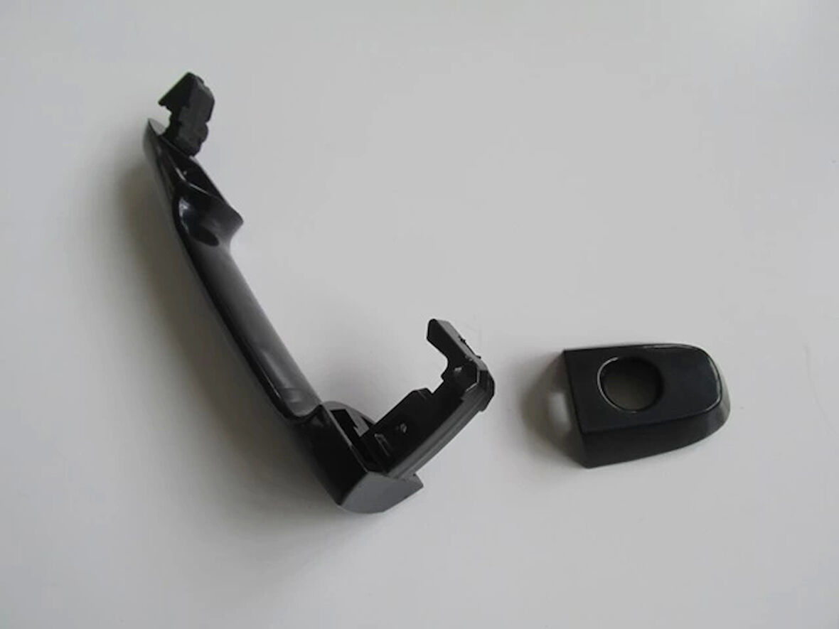 Toyota Yarıs- 06/11; Ön Kapı Dış Açma Kolu Sol Siyah (Boyanır Tip) Şifre Delikli (Hushan) (Oem No: 69211-12220)