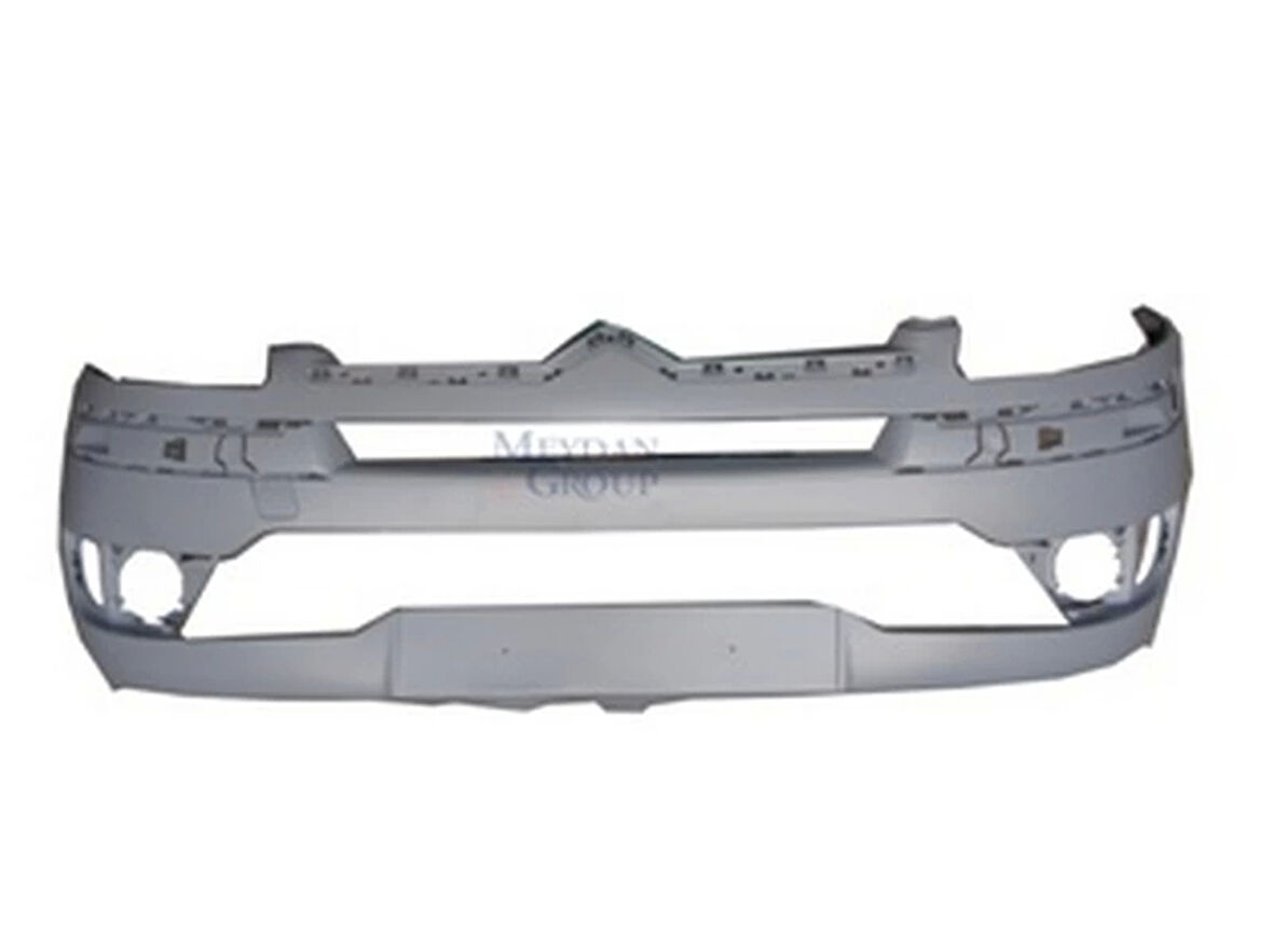 Cıtroen C4- 2004-2009 Ön Tampon Gri Astarlı Bant-Sis-Panjur Delikli Lm  Oem No: 7401Cr