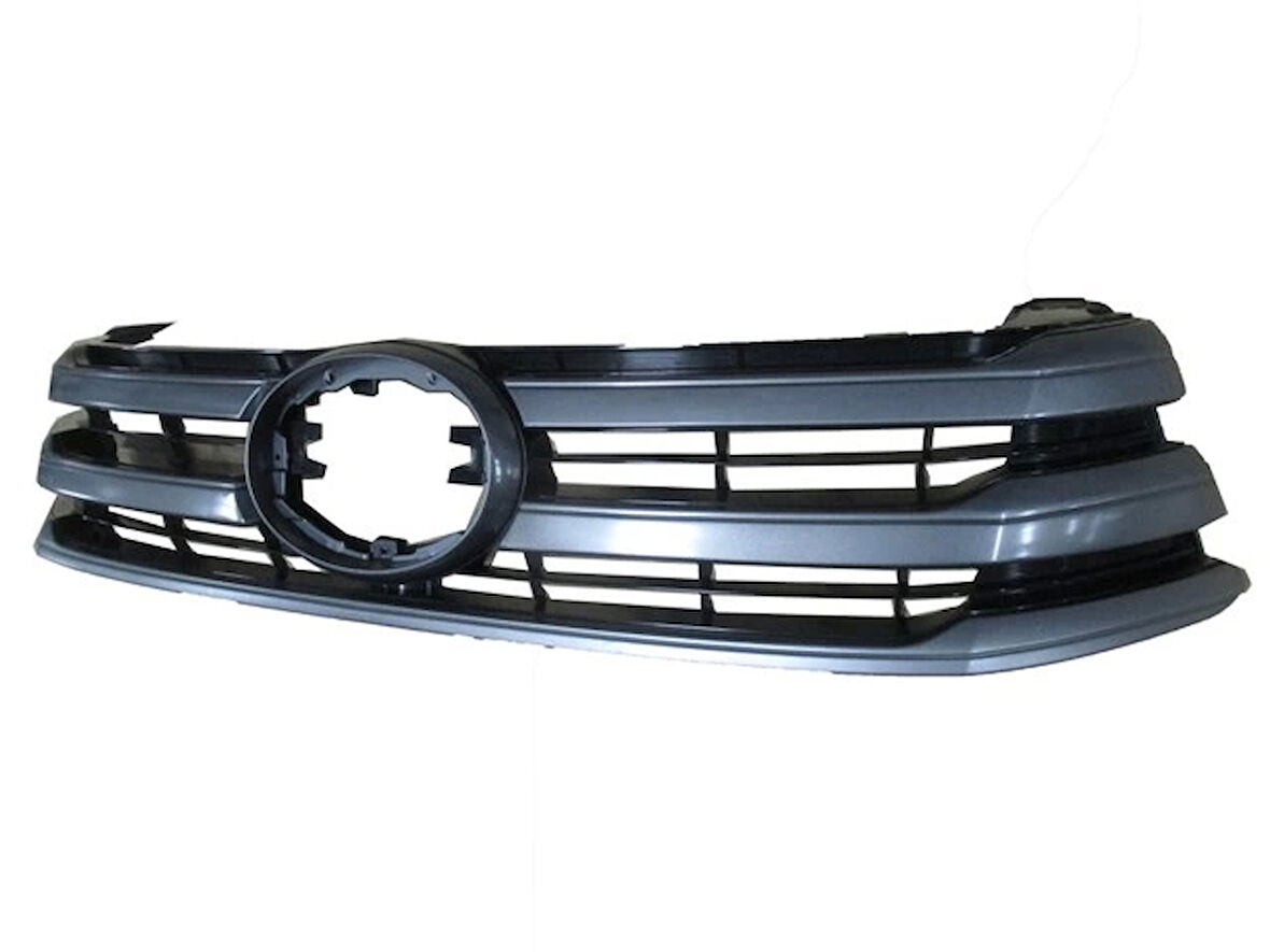 Toyota Hılux- Pıck Up- 15/19; Ön Panjur Gümüş Gri (İç Petekleri Siyah) (Fpı) (Oem No: -)