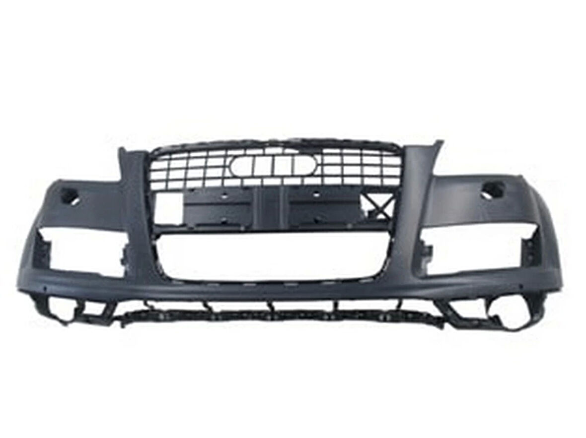 2012-2014 Audi Q7 Ön Tampon (Astarlı Sis-Far Yıkama Ve Sensör Delikli Tw) (Adet) (Oem No:4L0807105Kgru)