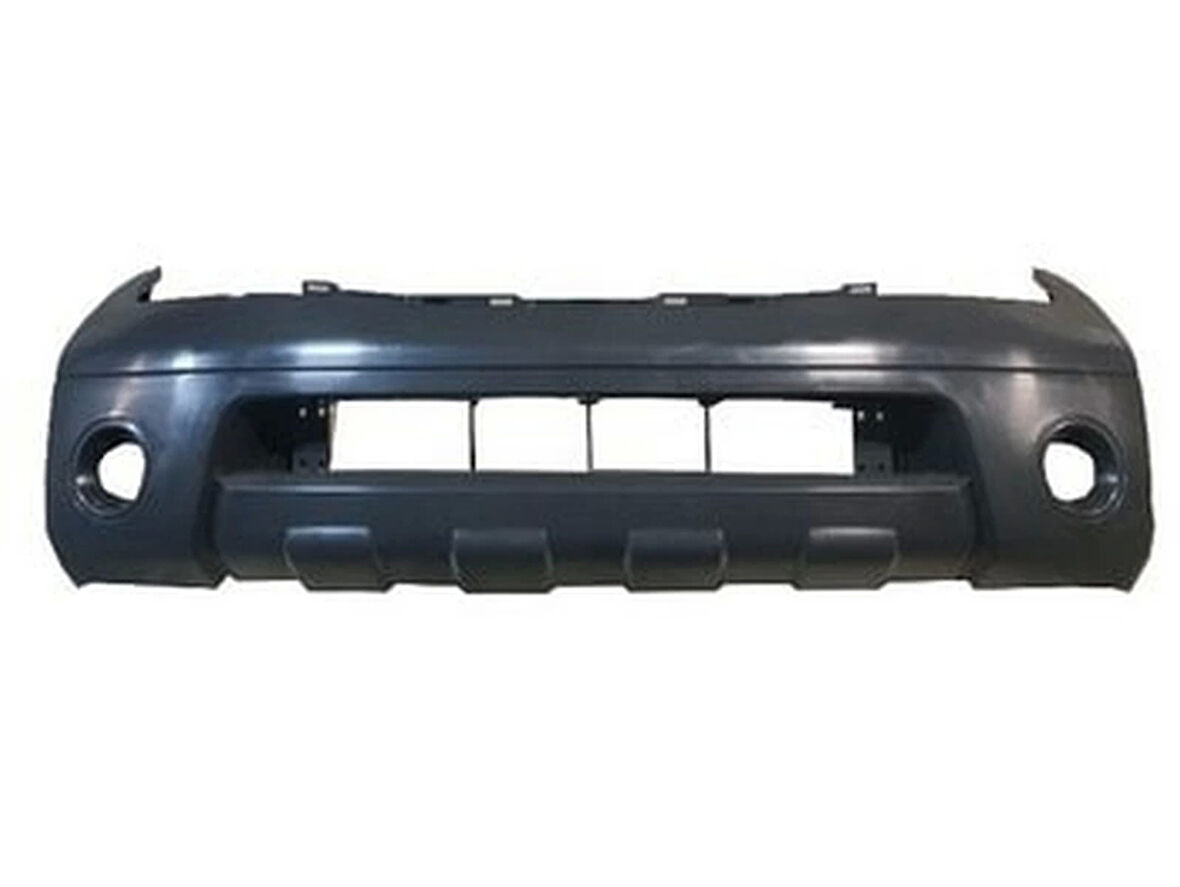 2006-2010 Nissan Pıck Up Navara- Ön Tampon Siyah (Yuvarlak Sis Kapaklı) (Far Yıkamasız) (Tyg) (Adet) (Oem No:62022Ea540)