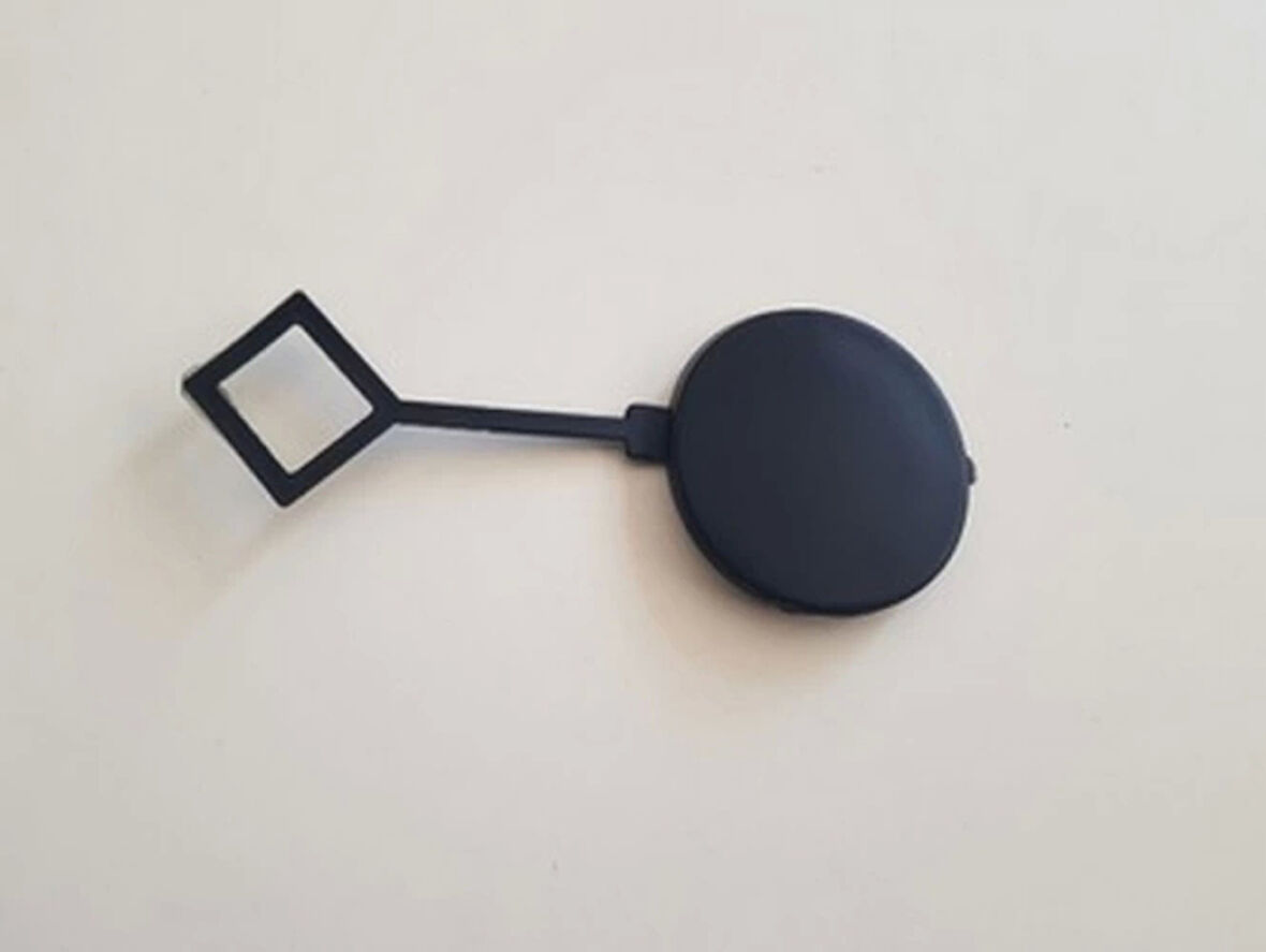 2012-2015 Peugeot 208 Ön Tampon Çeki Demiri Kapağı Gri (Tw) (Adet) (Oem No:1607397980)