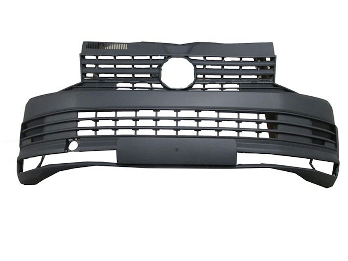2015-2019 Volkswagen Transporter T6 Ön Tampon Siyah (Panjurlu-Sensör Deliksiz)(Tw) (Adet) (Oem No:7E0807221D9B9)