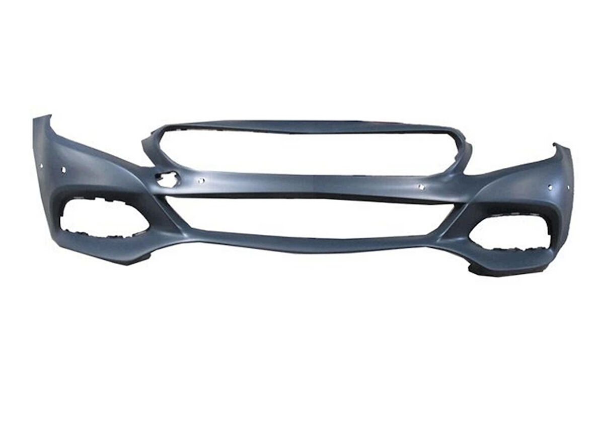 2014-2017 Mercedes C Class W205- Ön Tampon Gri (Far Yıkamasız-Sensör Delikli-Kamera Delikli)(Tw) (Adet) (Oem No:A2058802040)