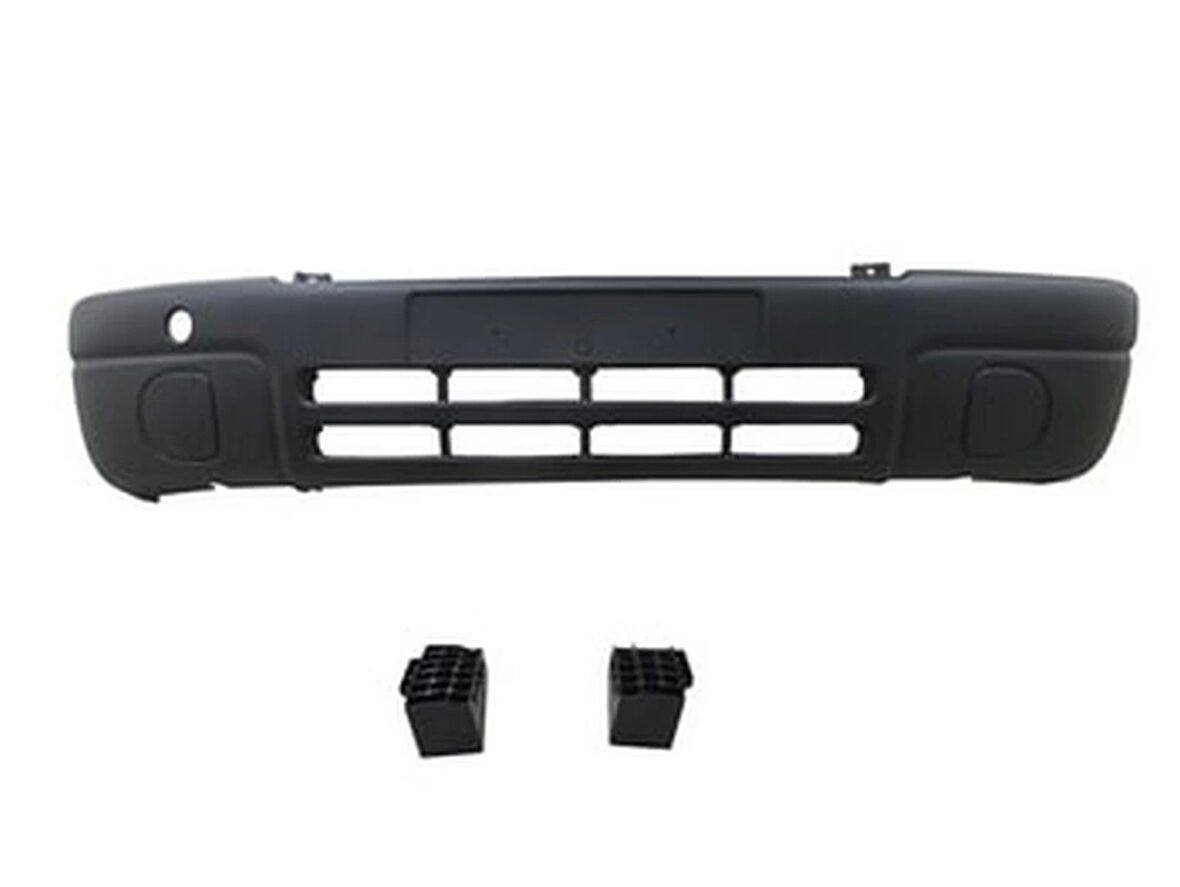 1997-2003 Renault Master Ön Tampon Siyah (Sis Deliksiz (Plastik) (Braketli) (Italya) (Adet) (Oem No:7701470784)