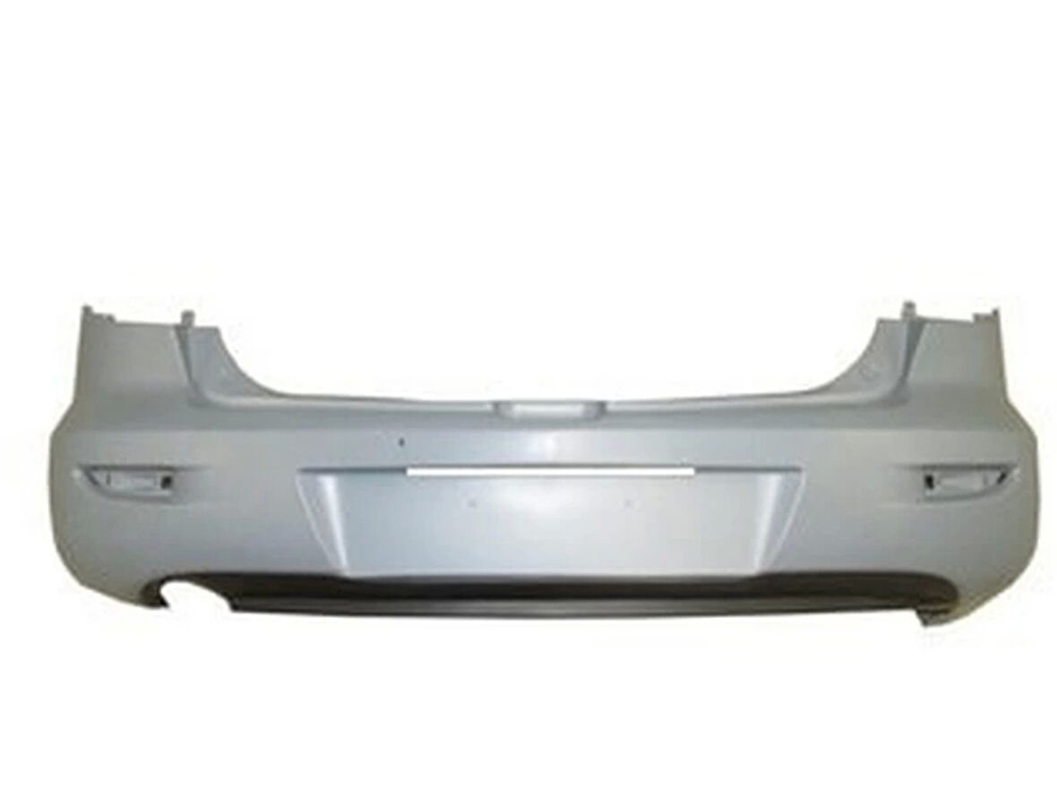 2003-2006 Mazda 3 Hb Arka Tampon Gri (Astarlı Reflektör Delikli)(Tüv)(Tyg) (Adet) (Oem No:Bp4K50221Gaa)