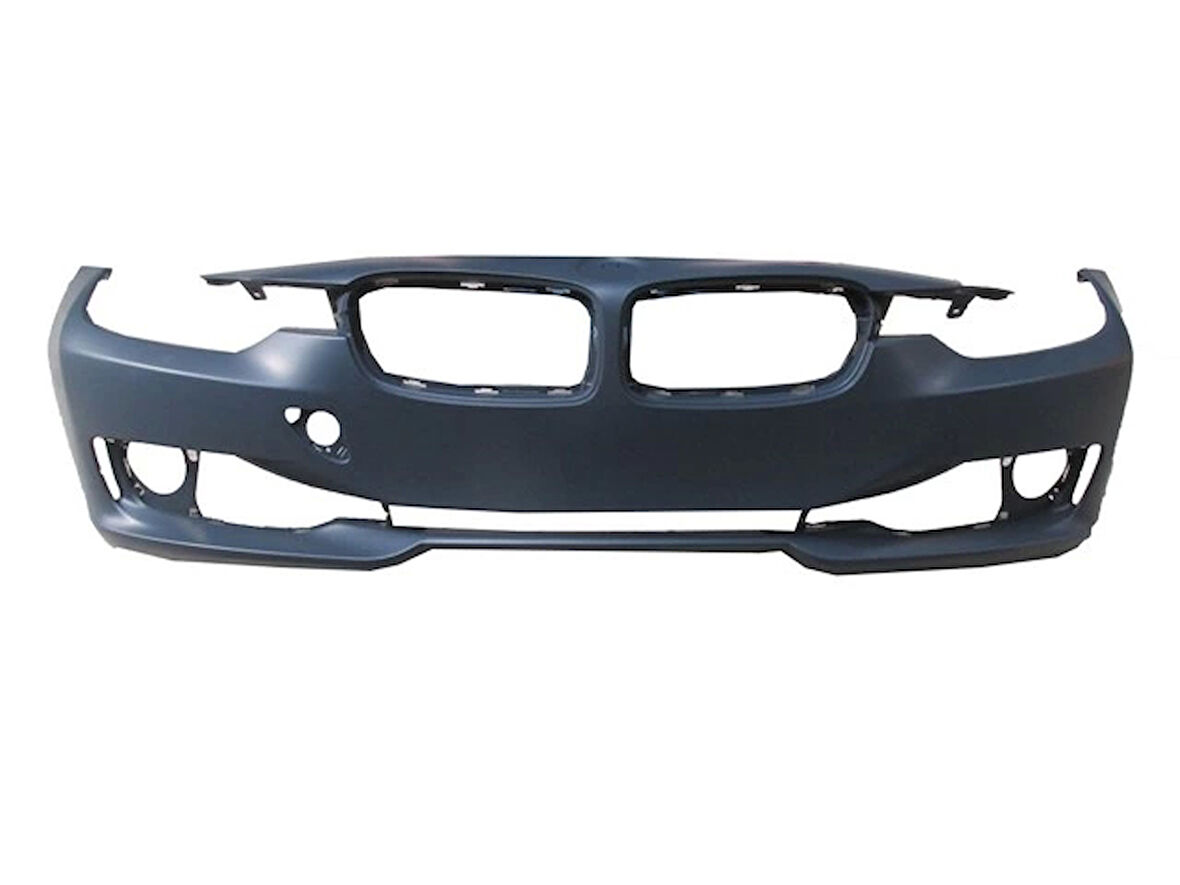 Bmw 3 Serı- F30- 12/14; Ön Tampon Koyu Gri/Astarlı (Sensör/Kamera /Far Yıkama Deliksiz (Tw) (Oem No: 51117293022)