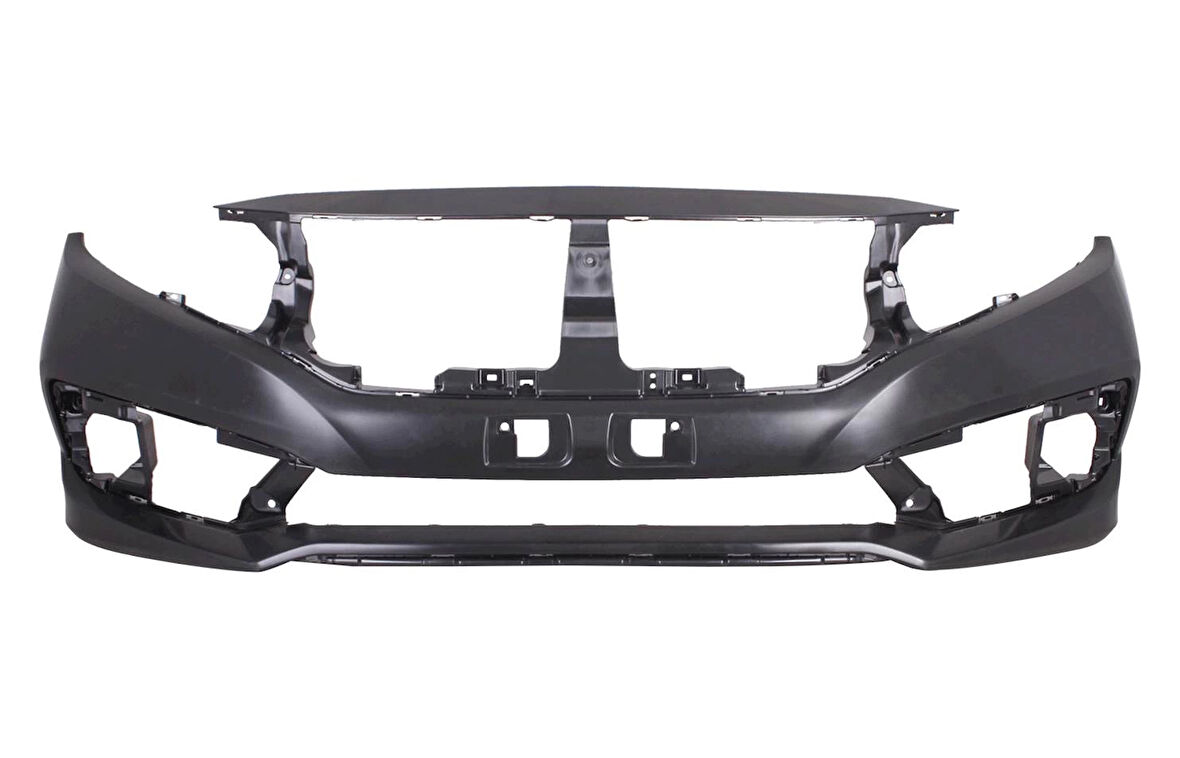 Honda Cıvıc- Sd- 19/21; Ön Tampon Siyah Sensör Deliksiz (Sis Delikli) (Tyg) (Oem No: 04711-Tet-H50Zz)