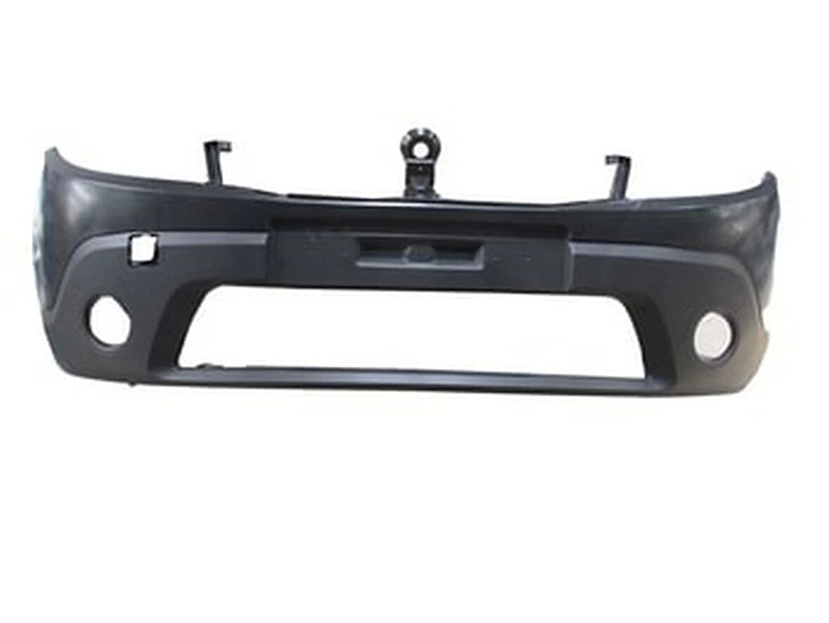 2009-2012 Dacıa Sandero Ön Tampon Siyah (Sis Delikli-Panjur Delikli Boyanır Tip Tw) (Adet) (Oem No:8200526596)