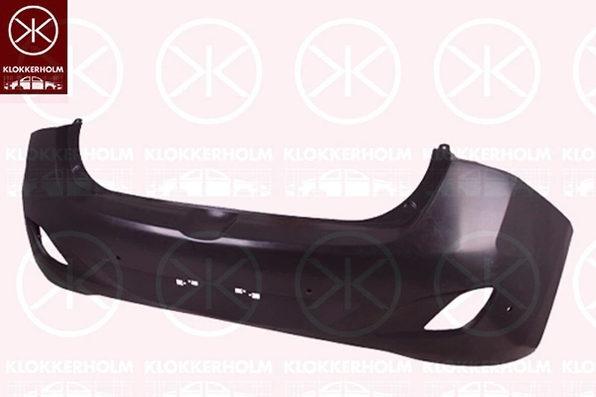 2012-2014 Hyundaı İ30 Arka Tampon Siyah (Tyg) (Oem No:86610A6010)