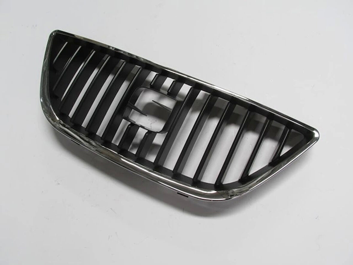 Seat Ibıza- 09/12; Ön Panjur Komple Nikelajlı/Siyah (Tüv)(Tyg) (Oem No: 6J08536519B9)