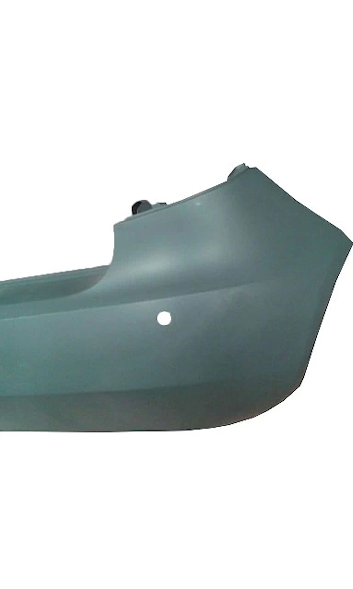 Skoda Fabıa- 07/15; Arka Tampon Gri (Sensör Delikli) (Tw) (Oem No: 5J6807421A)