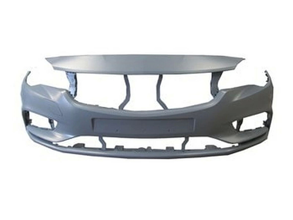 2016-2018 Opel Astra K Hb- Ön Tampon Gri (Astarlı Sis-Panjur Delikli Sensör Deliksiz (Tyg) (Adet) (Oem No:39052730)