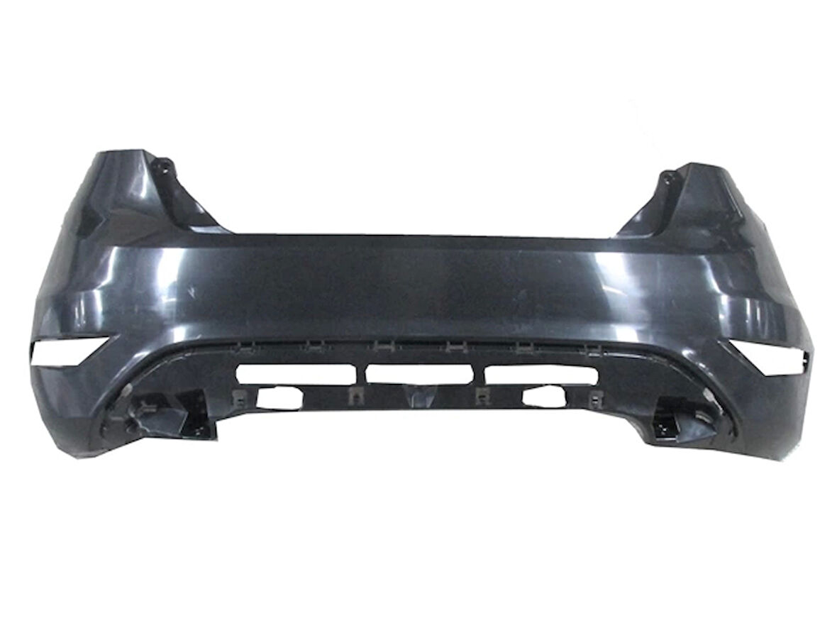 Ford Fıesta- 09/13; Arka Tampon Siyah (Karlıksız/Sis Delikli/Sensör Deliksiz)(Eurobump) (Oem No: 8A61177906)