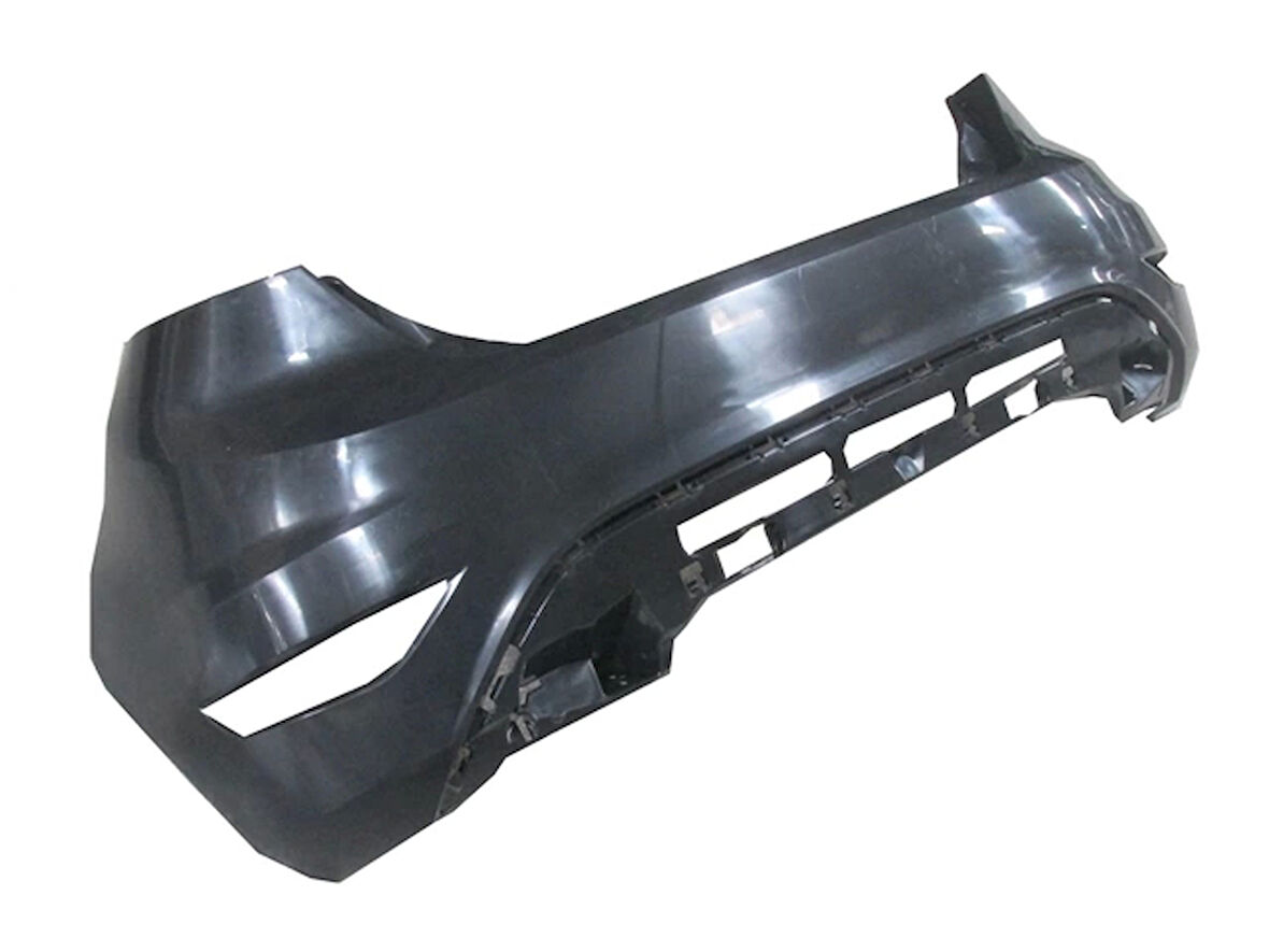Ford Fıesta- 13/17; Arka Tampon Siyah (Karlıksız/Sis Delikli/Sensör Deliksiz)(Eurobump) (Oem No: 8A61177906)