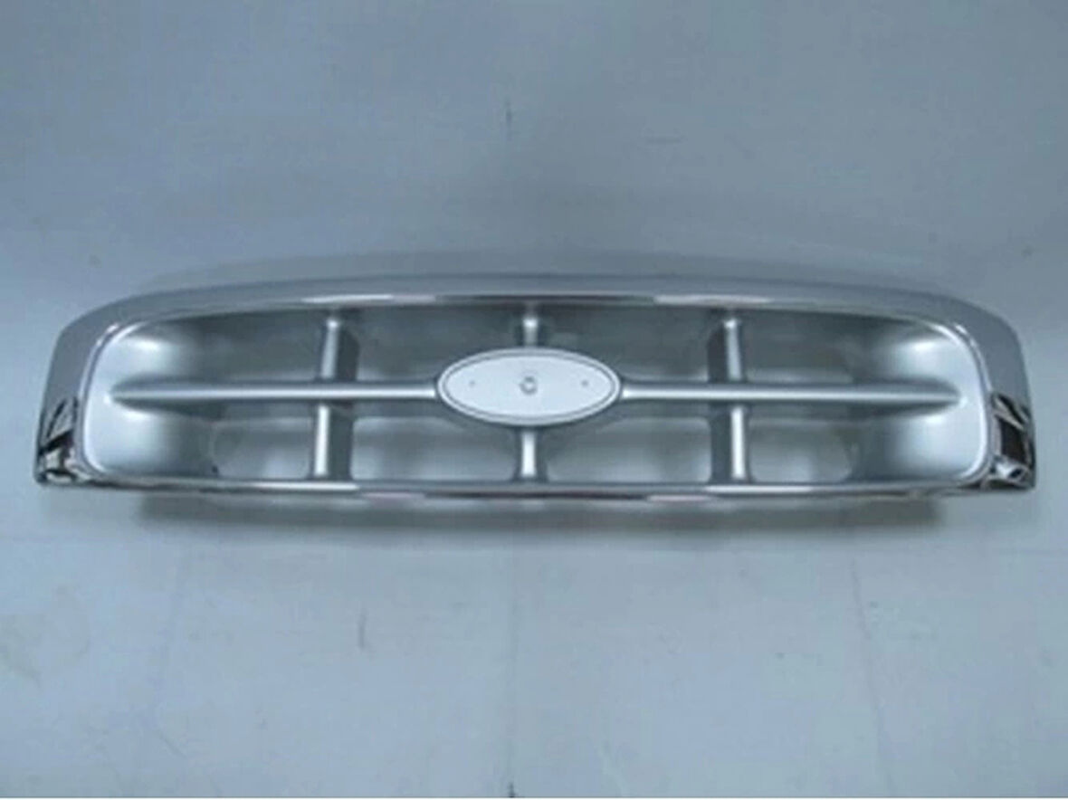 1998-2002 Ford Ranger Pıck Up- Ön Panjur Nikelaj Çerçeveli-İç Petekleri Gümüş Gri (Fpı) (Adet) (Oem No:Uh7850710)