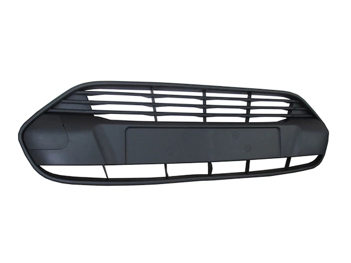 2015-2018 Ford Transit Connect Ön Tampon Panjuru Orta Siyah (Plaka Takılan) (Italya) (Oem No:Dt1117B968Ac)