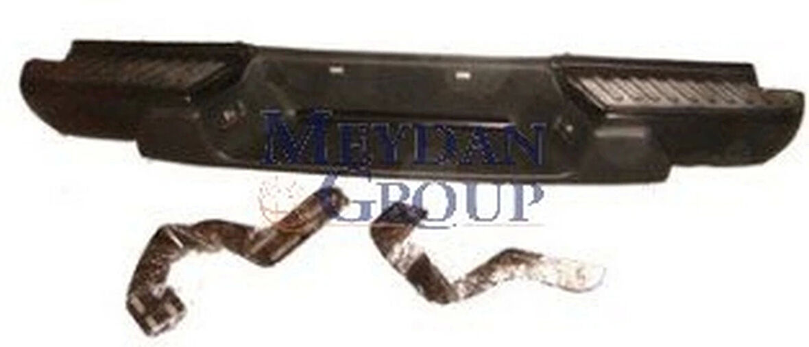 2007-2012 İsuzu D Max Pıck Up- Arka Tampon Siyah(Üstü Plastikli)(Bağlantı Ayakları İle Birlikte) (Adet) (Oem No:8973525820)