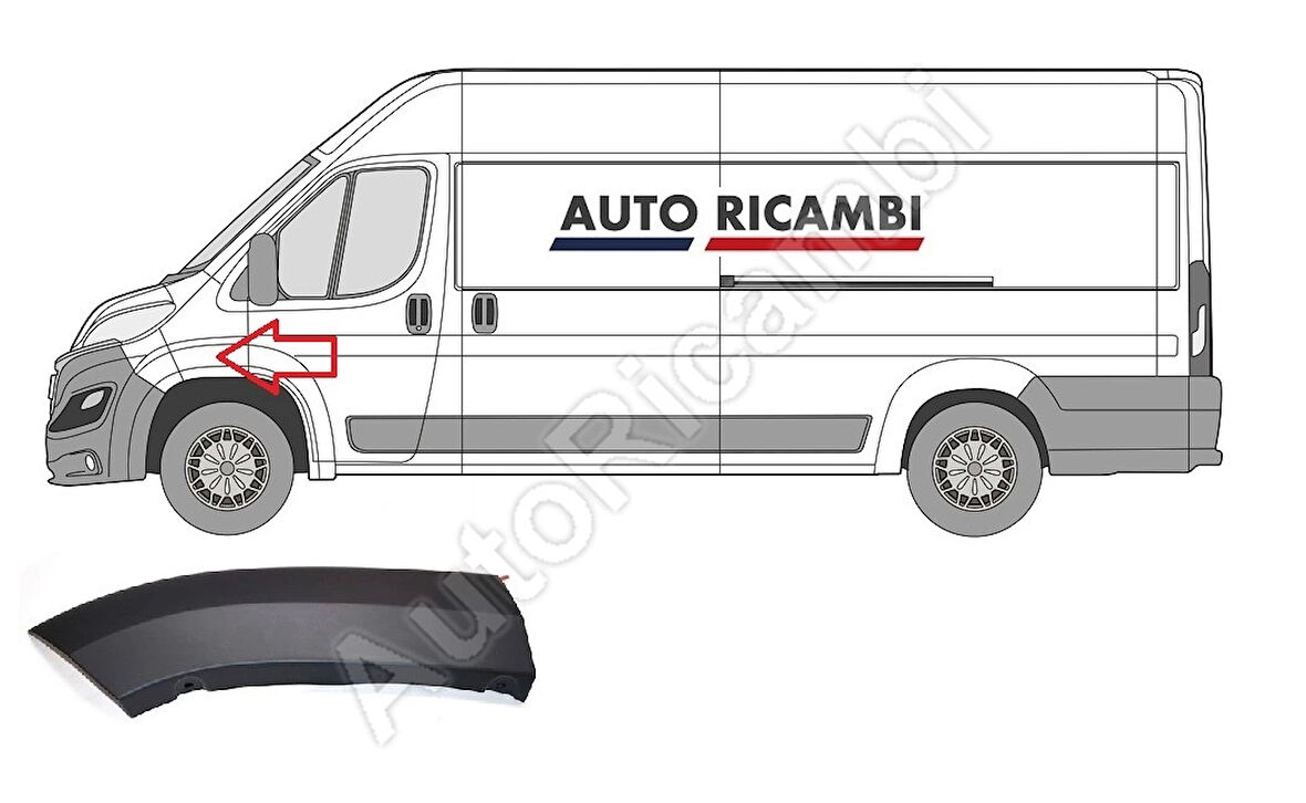 Çamurluk Bandı Ön Sol Fıat Ducato Iv-Boxer Iv-Jumper Iv Bm 14- (Oem No: 735585448)