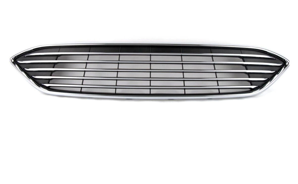 Ön Panjur Düz Krom Çızgılı Ford Focus Bm 14-18 (Oem No: F1Eb 8200 Cc)