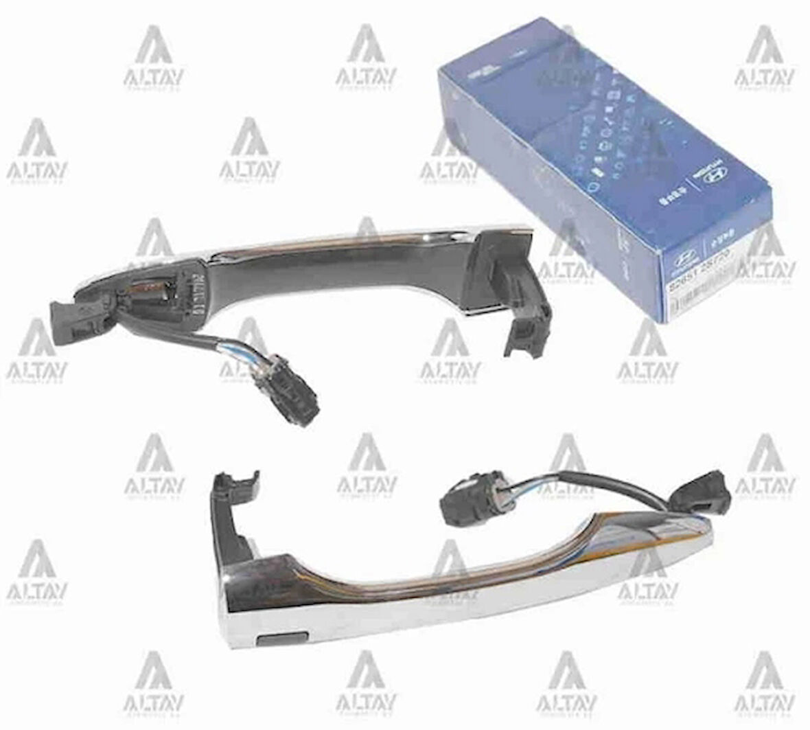 Kapı Kolu İx35 2010-2015 Dış Sağ  Sol (Krom Sensörlü) (1 Adet) (Oem No: 82651-2S720)