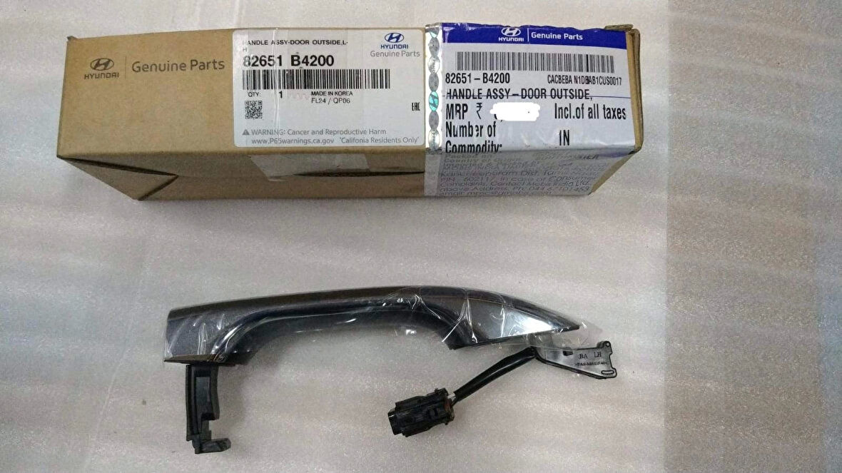 Kapı Kolu İ10 13-18 Ön Dış Sensörlü Sol (Oem No: 82651-B4200)