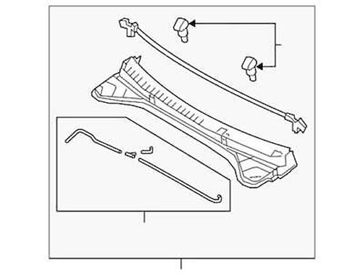 Cam Alt Izgara Elantra Ön 16-18 (Oem No: 86150-F2000)