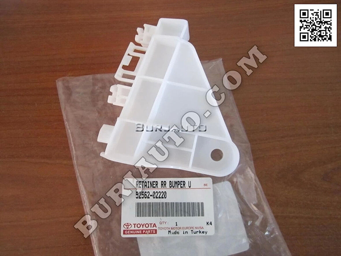Tampon Bağlantı Braketi Corolla Arka 13Sonrası Sağ (Üçgen) (Oem No: 52562-02220)