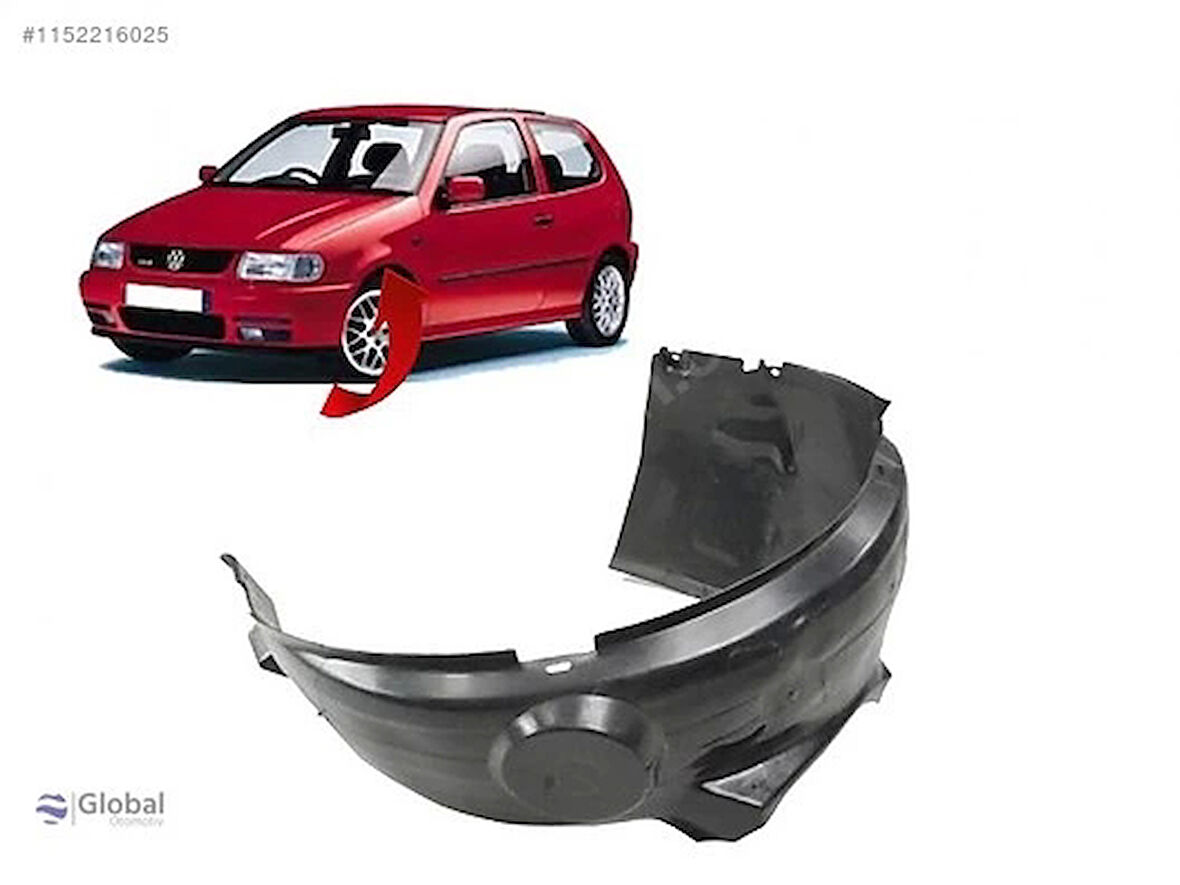 Çamurluk Davlumbazı Polo 95-99 Ön Sol (Oem No: 6N0809961)