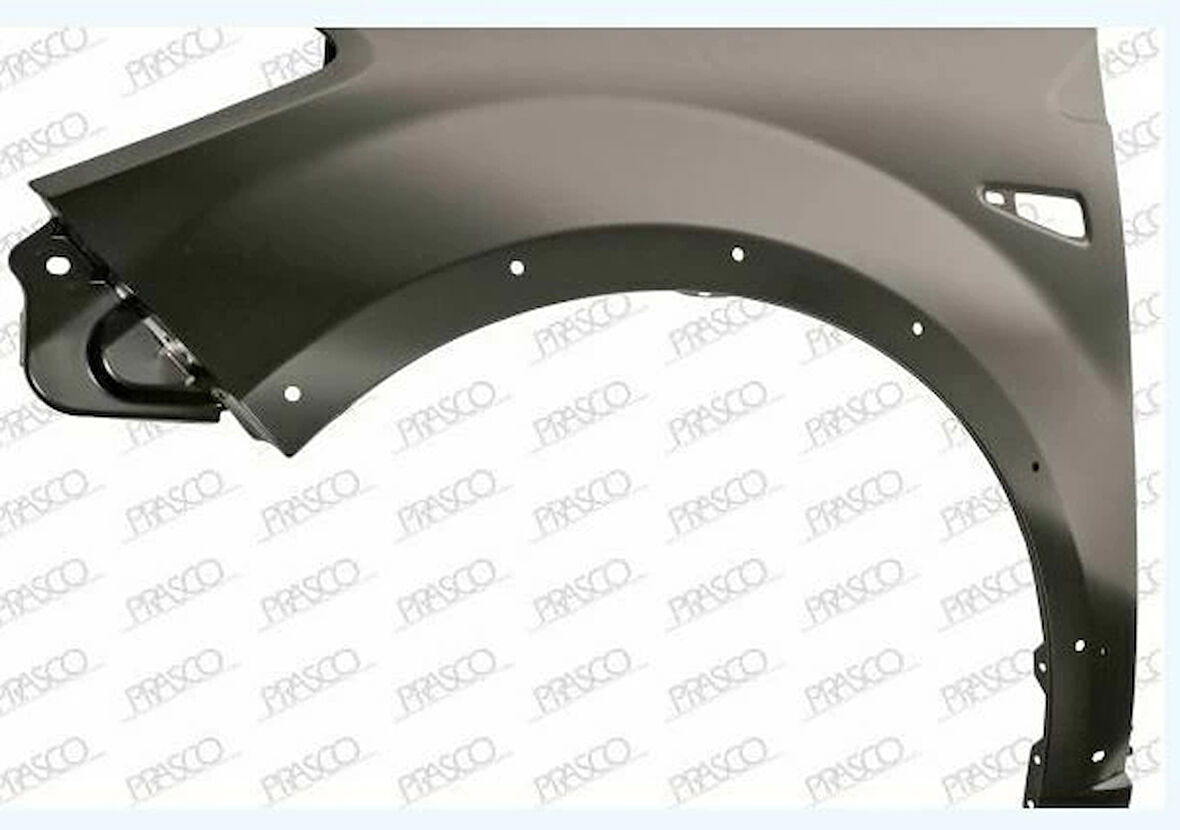 Çamurluk Sandero Stepway 08-10 (Dodikli) Ön Sol Delikli (Sımyı) (Oem No: 631017396R)