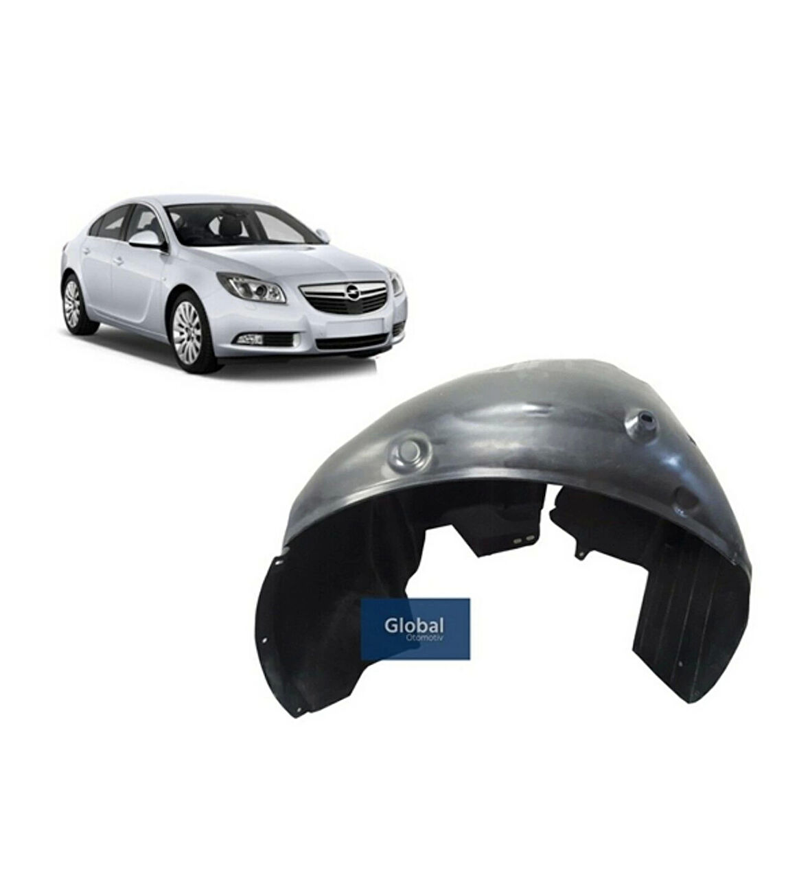 Çamurluk Davlumbazı Insıgnıa A 09-17 Arka Sol (Oem No: 1101065)