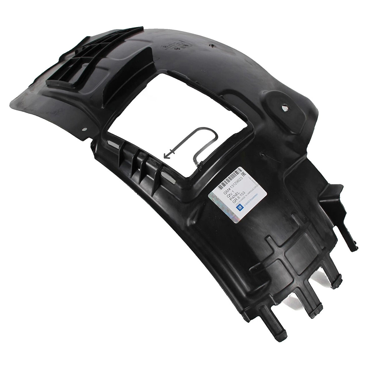 Çamurluk Davlumbazı Zafıra 05-11 Önün Arkası Sol (Oem No: 13129623)