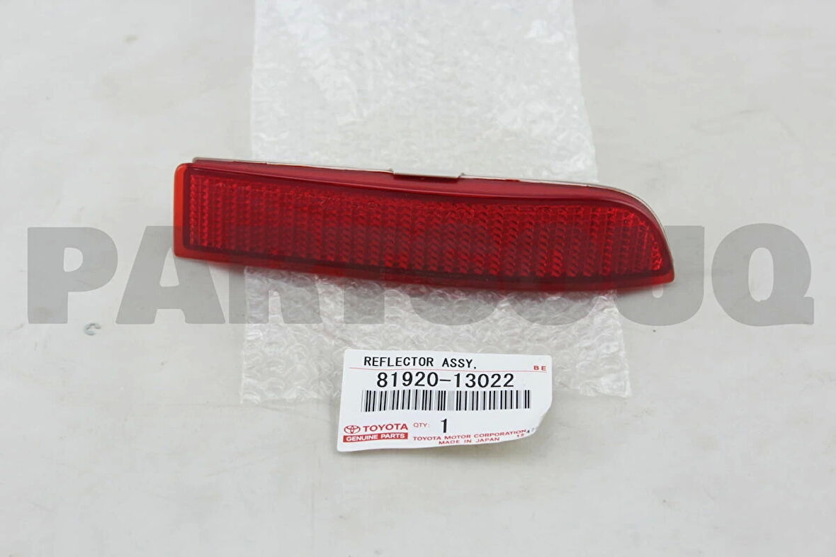 Reflektör Tampon Avensis 10-12 Arka Sol (Oem No: 81920-13022)